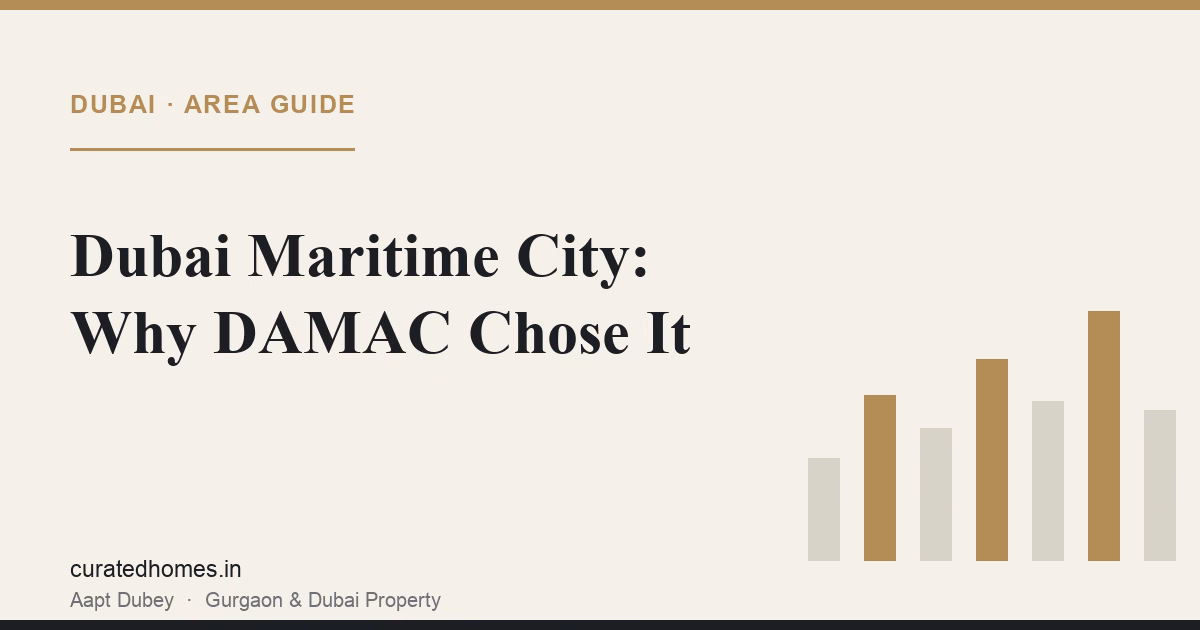 Dubai Maritime City: Why DAMAC Chose It. dubai guide, Curated Homes Gurgaon luxury real estate blog