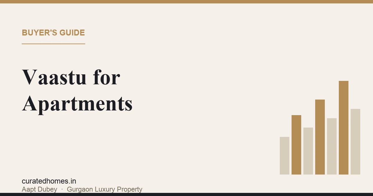 Vaastu for Apartments in Gurgaon: A Practical Buyer's Guide. buyer's guide, Curated Homes Gurgaon luxury real estate blog